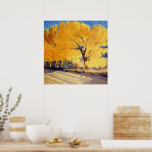 “October Gold” van Maynard Dixon Poster (Keuken)