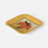 October Halloween Bridal Shower Papieren Bordje (Gebogen)