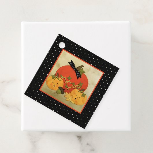 October Halloween Bruiloftsfeestje Bedankjes Labels (In situ)