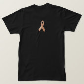 October Helden™ | Burgerbescherming Borstkanker A T-shirt (Design achterkant)