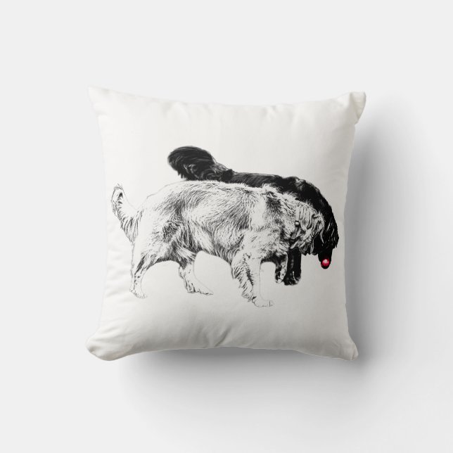 October Lantern Chase Kussen (Voorkant)