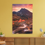 October Light on Headlight Basin Canvas Afdruk (Insitu (Woonkamer))