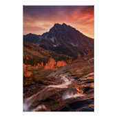 October Light on Headlight Basin Poster (Voorkant)