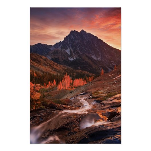 October Light on Headlight Basin Poster (Voorkant)