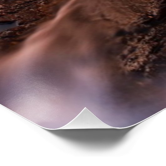 October Light on Headlight Basin Poster (Hoek)