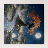 October Opal Zen Tuin Legpuzzel (Horizontaal)