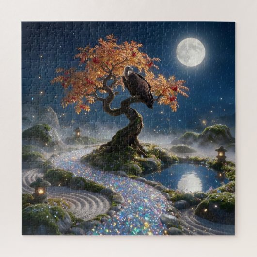 October Opal Zen Tuin Legpuzzel (Verticaal)
