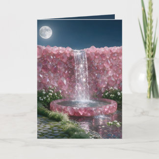 October Roze Toermalijn Waterval Kaart