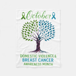 October Solidarity Cozy Blanket Fleece Deken