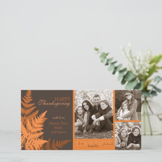 October Varenkaart Feestdagenkaart (Staand voorkant)