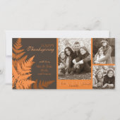 October Varenkaart Feestdagenkaart (Voorkant)