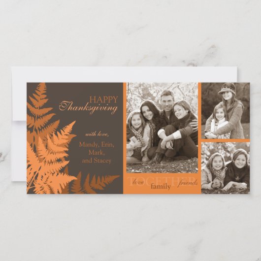 October Varenkaart Feestdagenkaart (Voorkant)