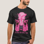 October We Wear Nk Witch Halloween Breast Cancer A T-shirt (Voorkant)