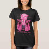 October We Wear Nk Witch Halloween Breast Cancer A T-shirt (Voorkant)