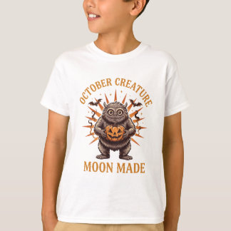 October Wezen Cute Halloween Monster T-shirt