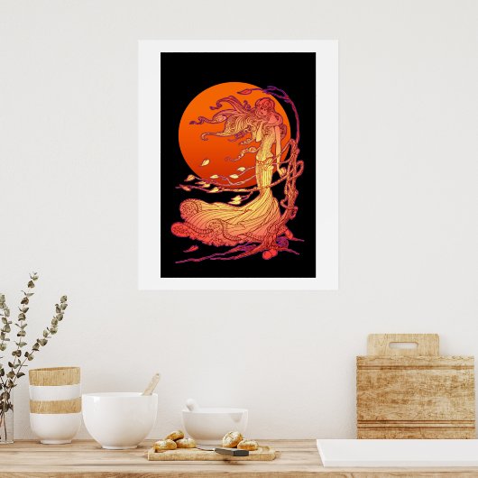 October Wind Poster (Keuken)