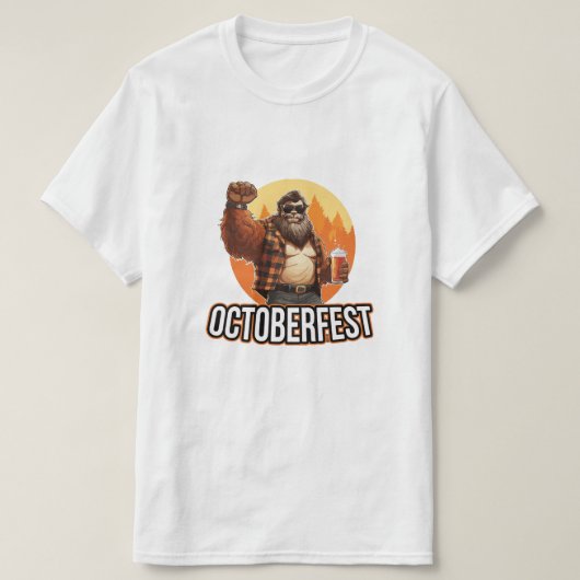 Octoberfest Bigfoot T-shirt (Design voorkant)