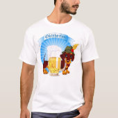 Octoberfest Dachsund T-Shirt (Voorkant)