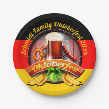 Octoberfest Festival Personaliseer Naam Jaar 7"