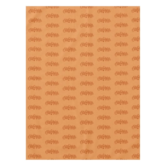 Octoberfest in bruin tafelkleed (Voorkant)