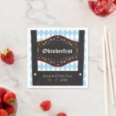 Octoberfest, Oktoberfest Napkins - Aangepast Servet (Insitu)