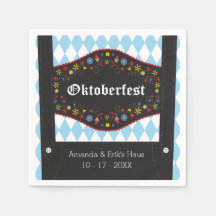 Octoberfest, Oktoberfest Napkins - Aangepast