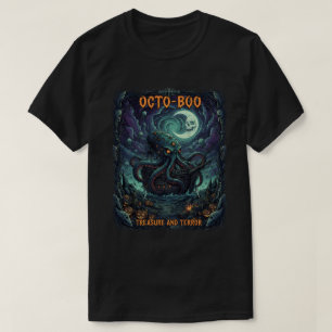 OctoBoo T-shirt Spooky Kraken Halloween