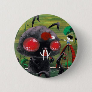 Octobunny Ronde Button 5,7 Cm