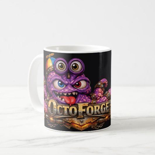Octoforge Koffiemok (Voorkant links)