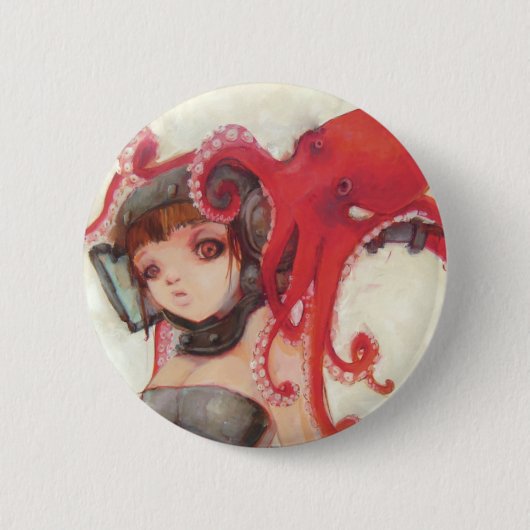 Octogirl Button (Voorkant)