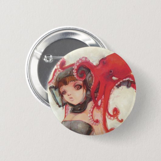 Octogirl Button (Voorkant /achterkant)