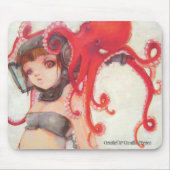 Octogirl Mousepad Muismat (Voorkant)