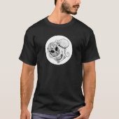 Octogray - The Strange Octopus and Alien sculpture T-shirt (Voorkant)