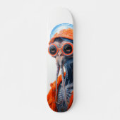 Octohipster 7 3/4" persoonlijk skateboard (Voorkant)