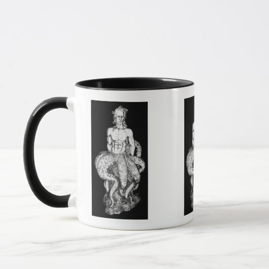 Octoman Merman ~ Hou je van zeemeermin? Mok (Links)