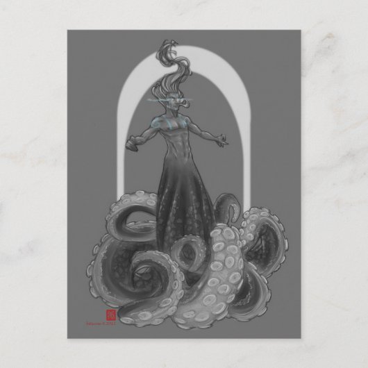 Octomer briefkaart (Voorkant)