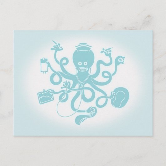 Octonurse Briefkaart (Voorkant)