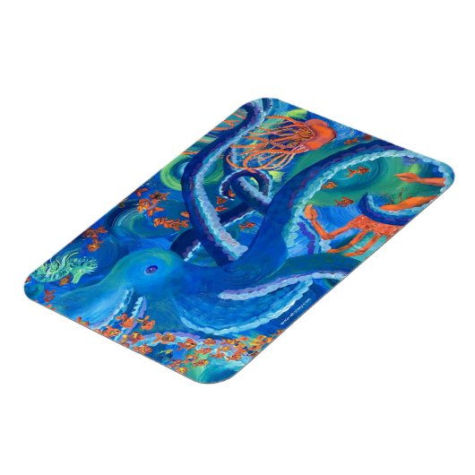 Octopacifica Magnet Magneet (Linkerzijde)