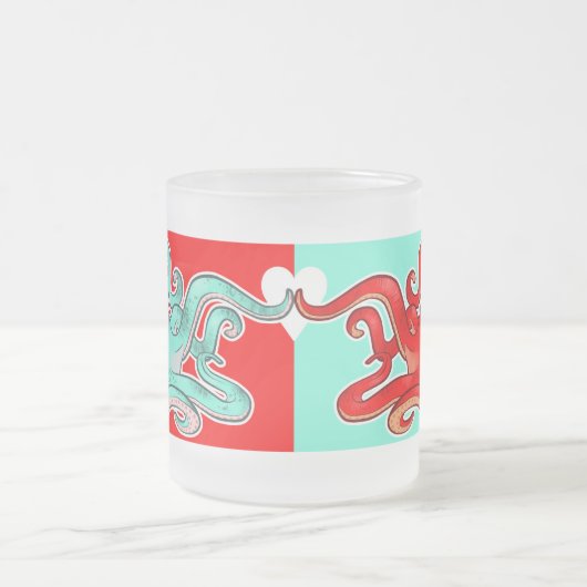 Octopi Attraction Matglas Koffiemok (Center)