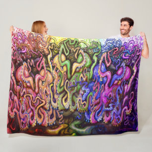 Octopi Fleece Blanket