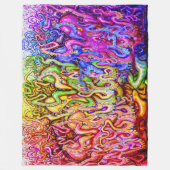 Octopi Fleece Blanket Deken (Voorkant)