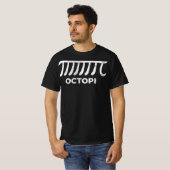 Octopi Funny Pi Day Gezegden Quote T-Shirt (Voorkant volledig)