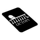 Octopi - Funny Pi Octopus Wiskunde Magneet (Rechterzijde)
