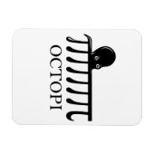 Octopi - Funny Pi Octopus Wiskunde Magneet (Horizontaal)