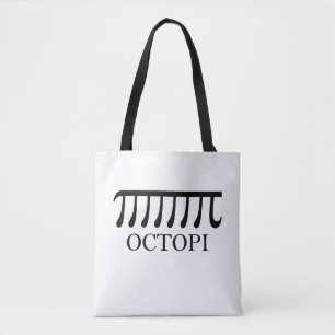 Octopi - Funny Pi Octopus Wiskunde Tote Bag