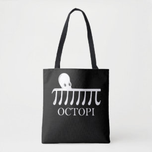 Octopi - Funny Pi Octopus Wiskunde Tote Bag