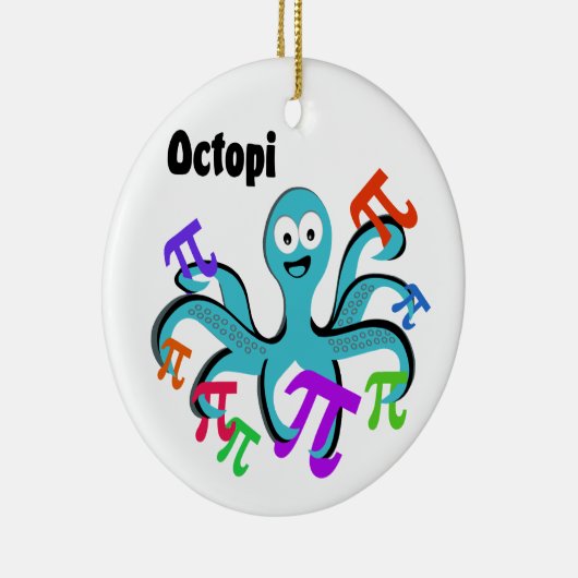 Octopi Keramisch Ornament (Rechts)