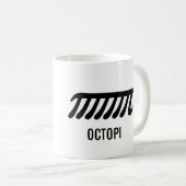 Octopi koffiemok (Voorkant rechts)