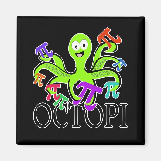 octopi magneet (Voorkant)