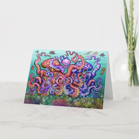 Octopi Parenti Kaart (Voorkant)
